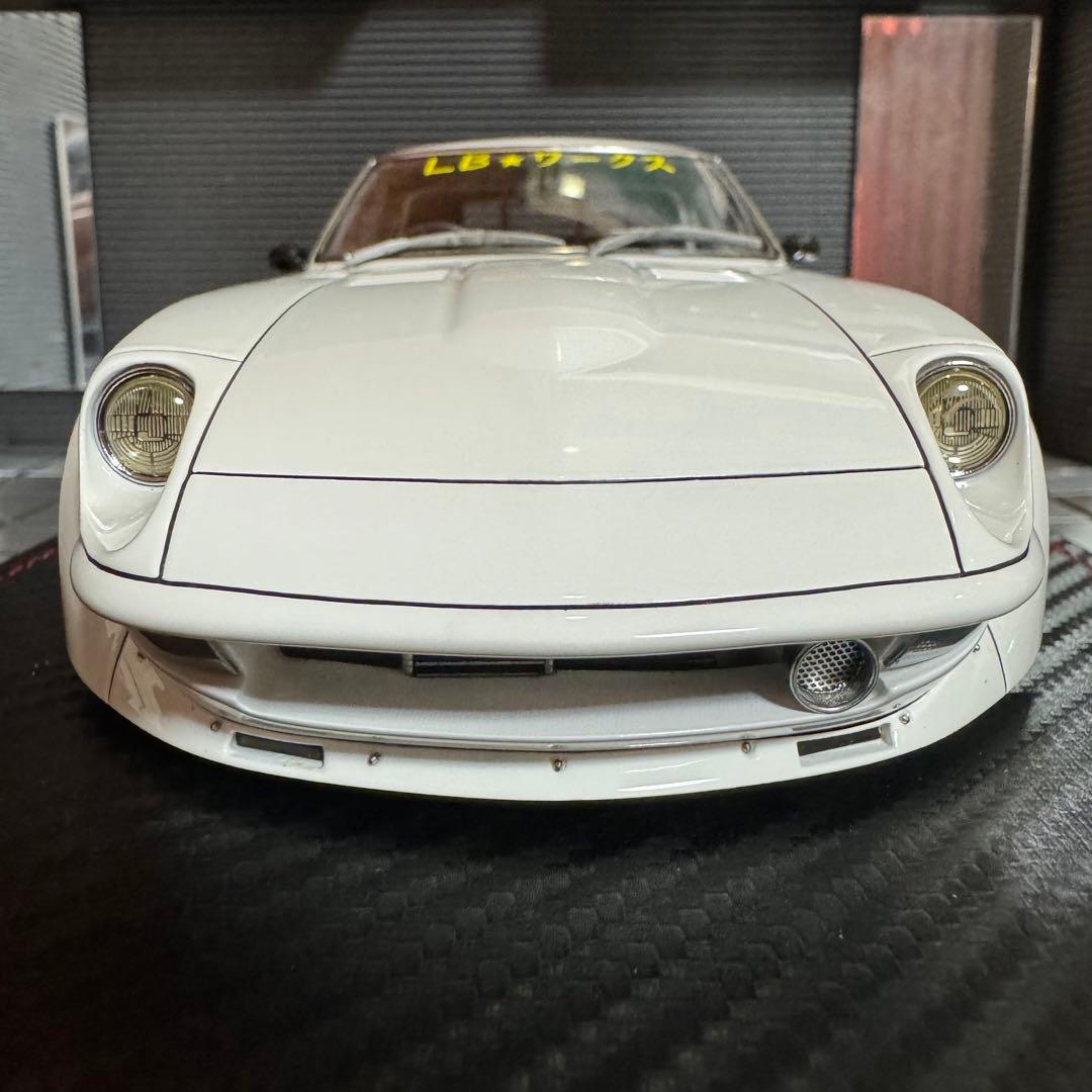 イグニッションモデル1/18LB−WORKSフェアレディZ(S30)カスタム品❷