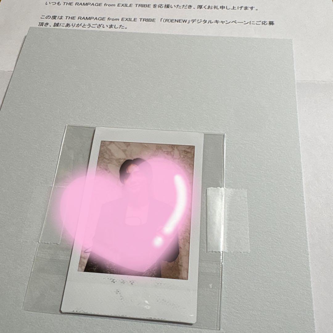 吉野北人 直筆サイン チェキ THE RAMPAGE EXILE TRIBE