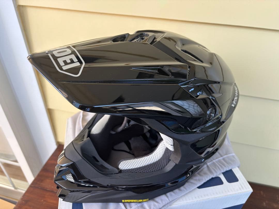 SHOEI VFX-WR ブラック Mサイズ オフロードヘルメット 中古極美品