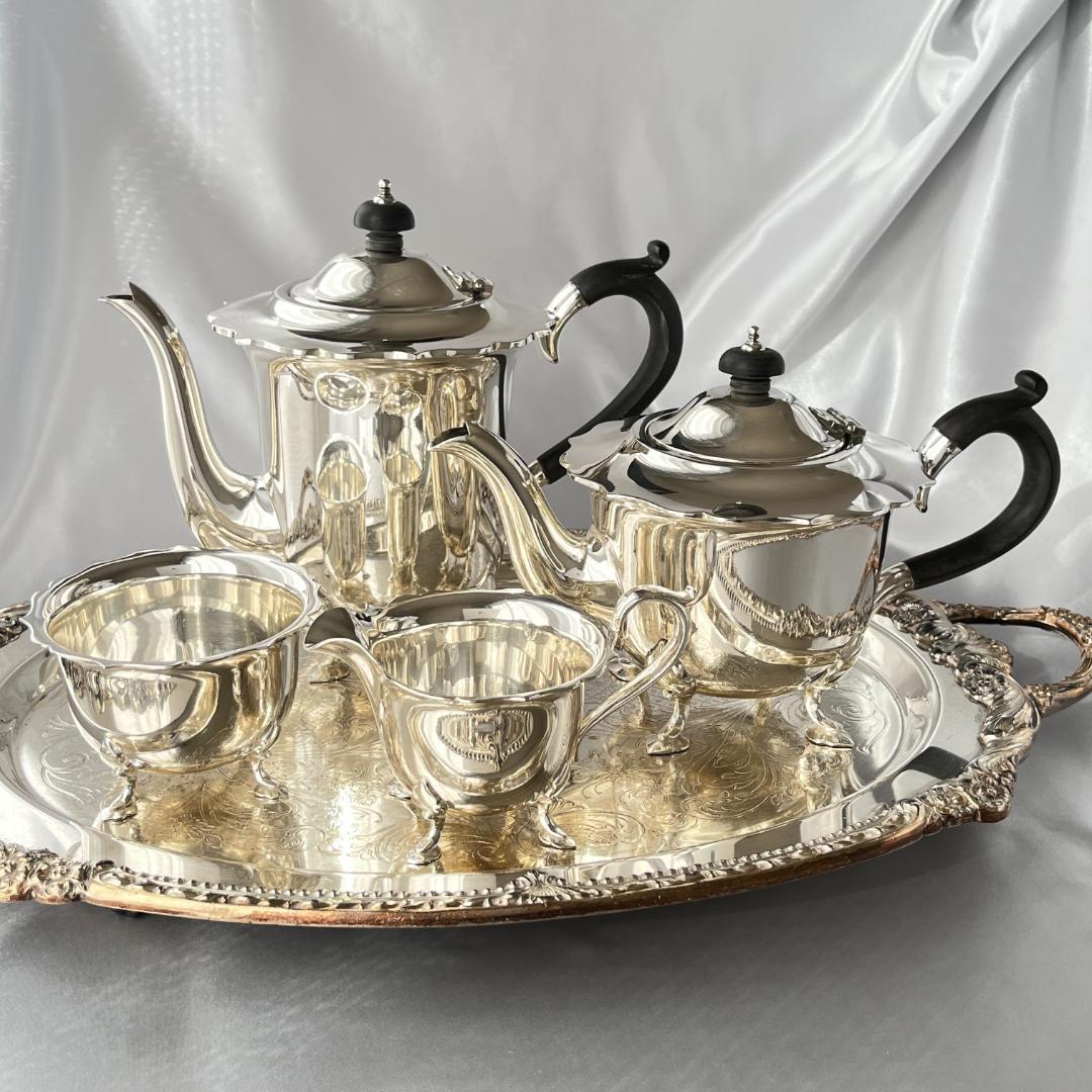 【Mappin & Webb】 ティーサービス 4点 マッピンアンドウェッブ