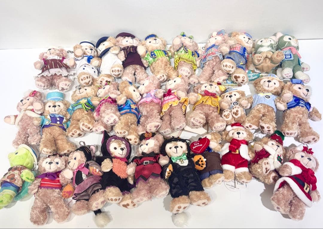 ダッフィ シェリーメイ ジェラトーニ オルメル ぬいば まとめ売り 30体