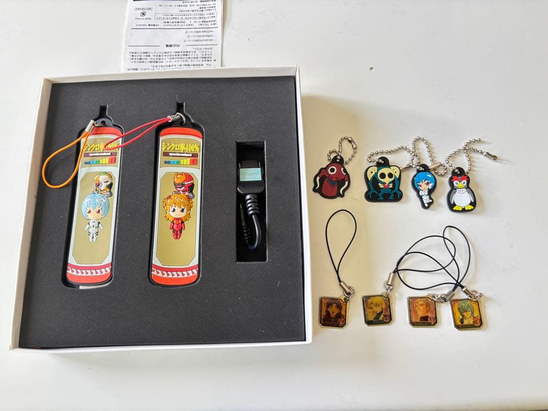 エヴァンゲリオン アクリルストラップセット　おまけ付き