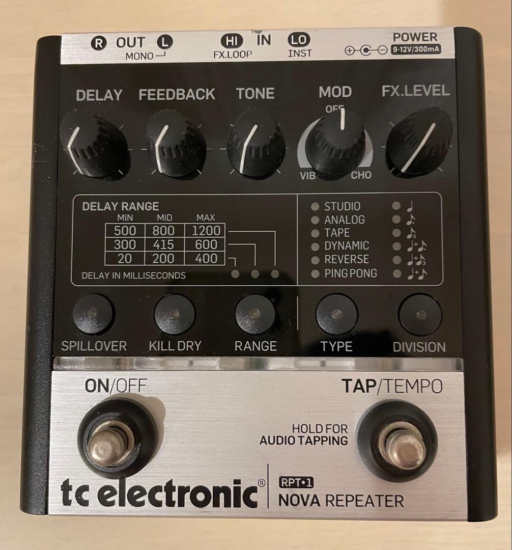 tc electronic Nova Repeater Delay +おまけ