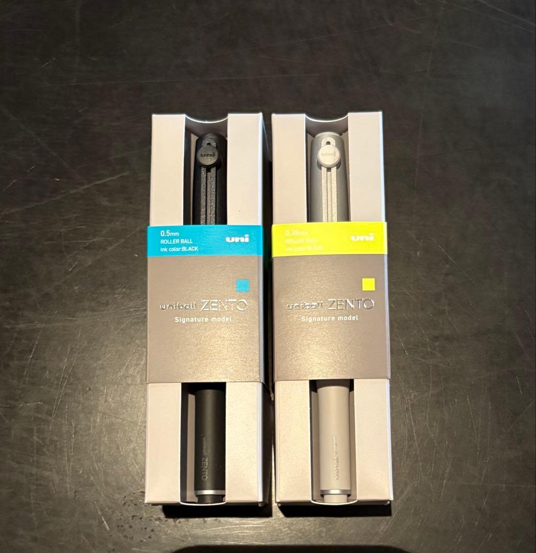 uni ZENTO Signature model ボールペン 2本セット