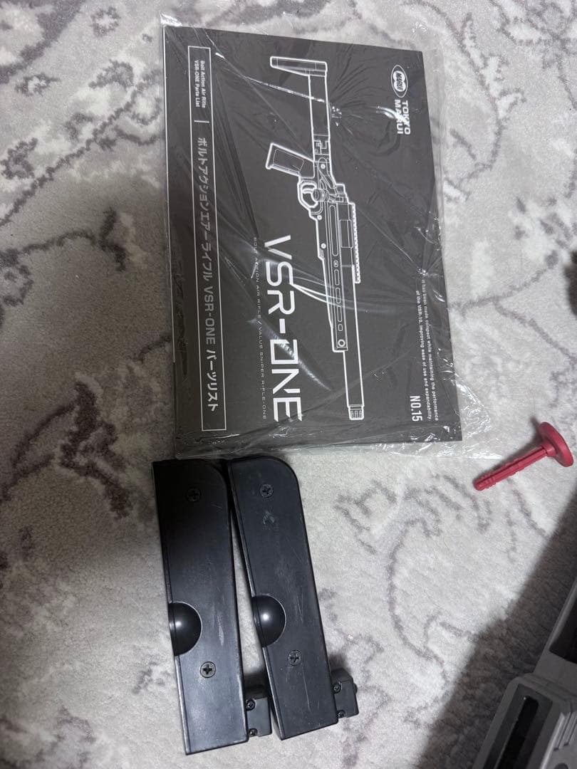 東京マルイ VSR-ONE カスタム品（サプレッサー／バイポッド／スコープ）