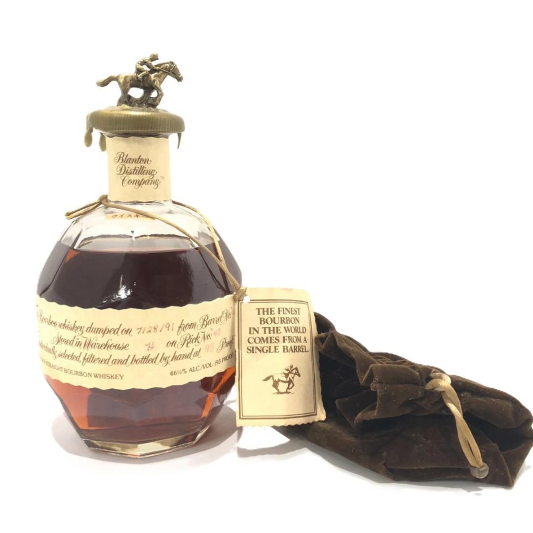 オールドボトル ブラントン 7/28/91 キャップにヒビ割れ有り