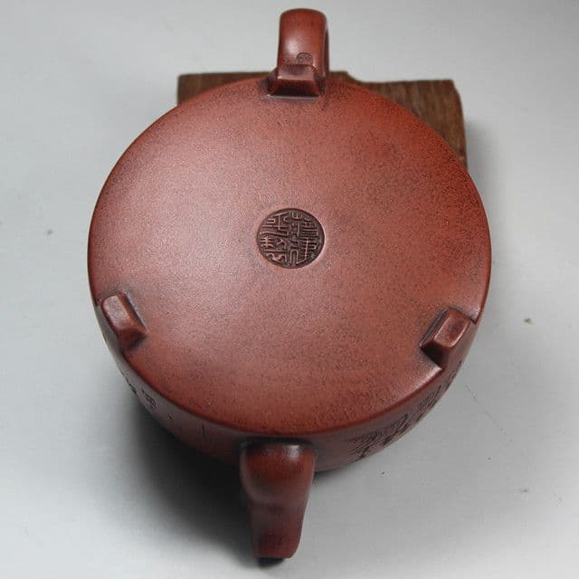 三本足獅壺  煎茶道具 中国古美術 紫砂壺・紫泥急須・茶壺・茶道具