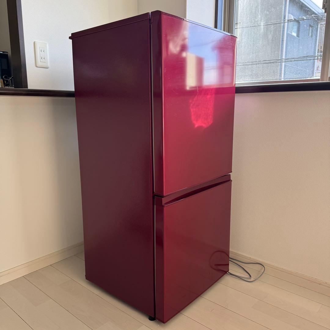 中古2ドア 冷蔵庫 アクア aqa-16g 2018年製 取扱説明書あり