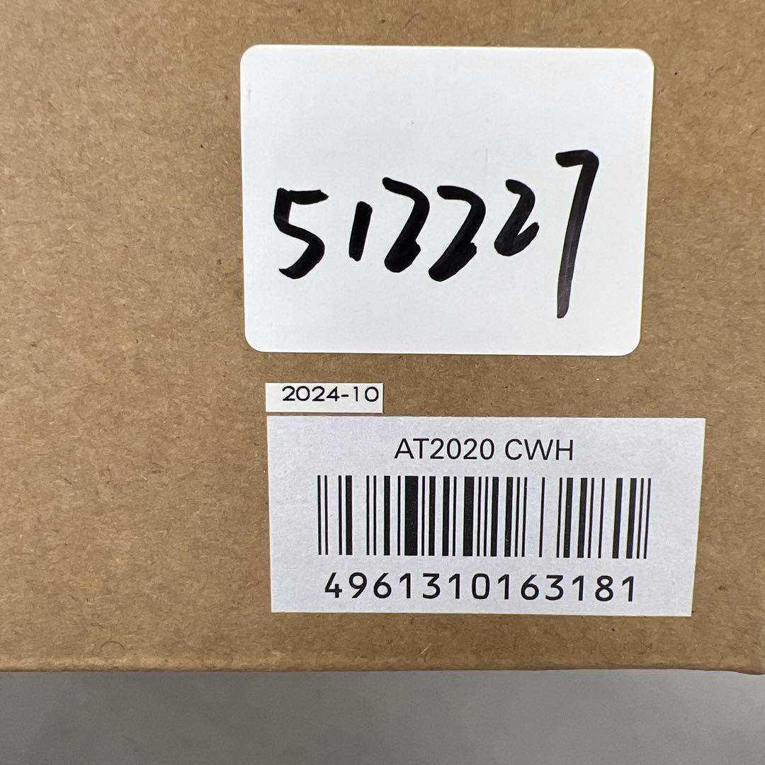 512227未使用品オーディオテクニカ AT2020 CWH コンデンサーマイク