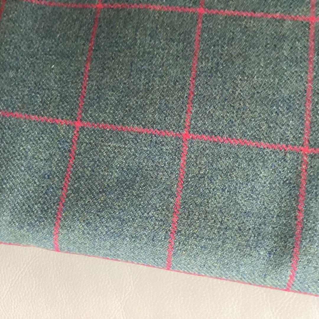 コート　スキャバル　ドメール　ハリソンズ　ジョンフォスター生地