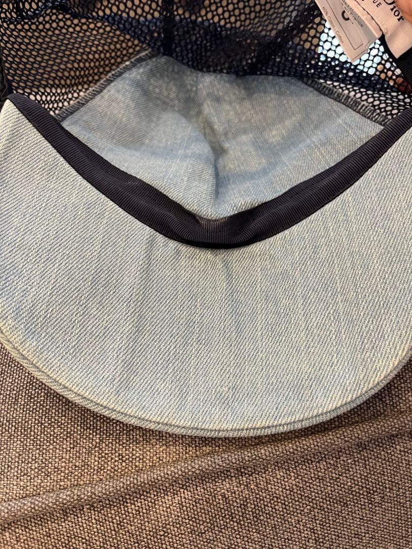 クリスチャンディオール　デニムキャップ