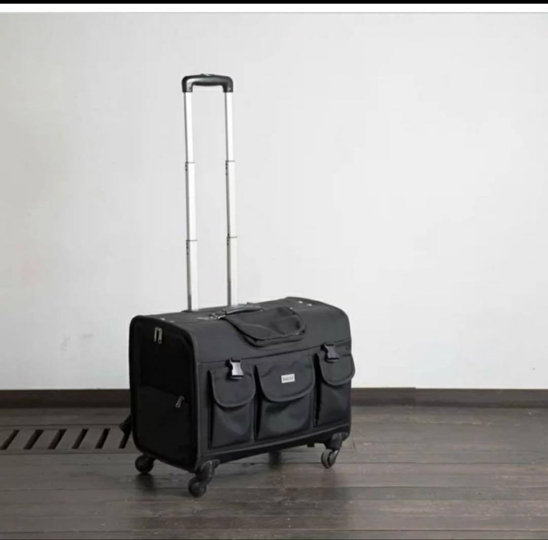 武*尊様 TAKE ME ブラック ペットキャリーLサイズ