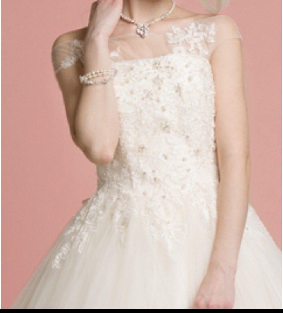 インナーブラウス アロヒナ モエ ウェディングドレス ワタベ