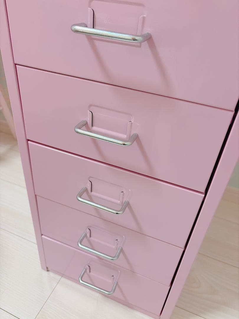 IKEA ヘルメル ピンク