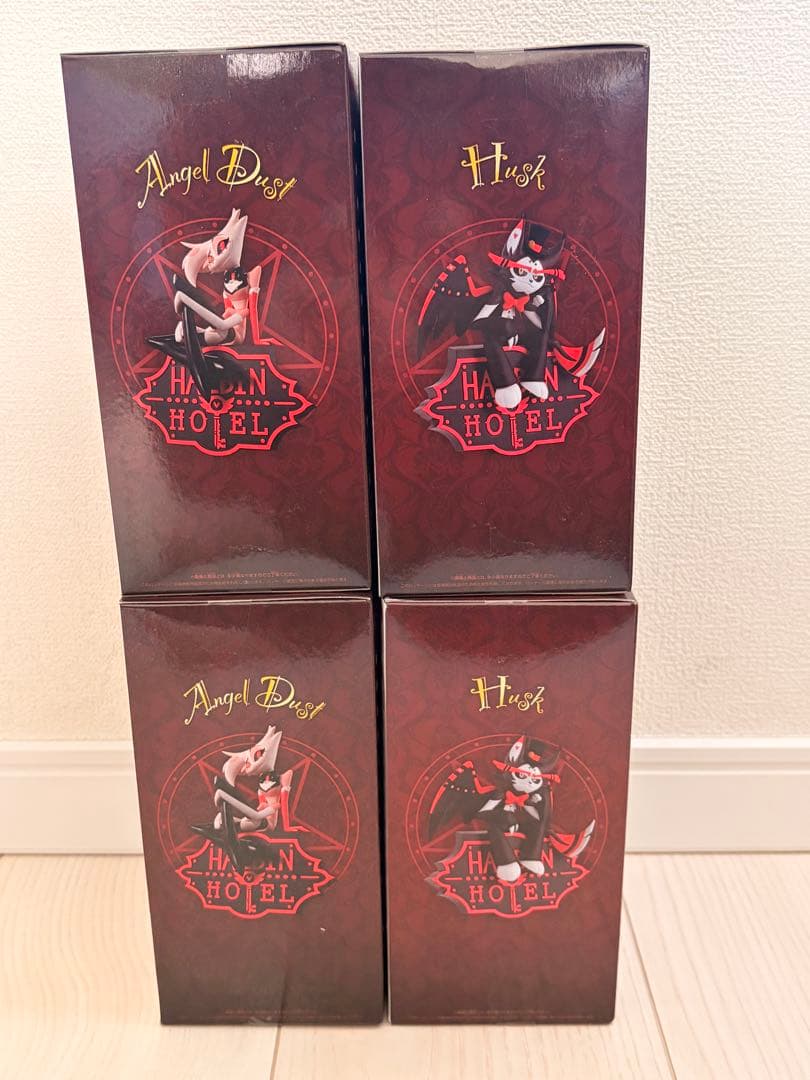 ハズビンホテル　モニタートップフィギュア 4個セット