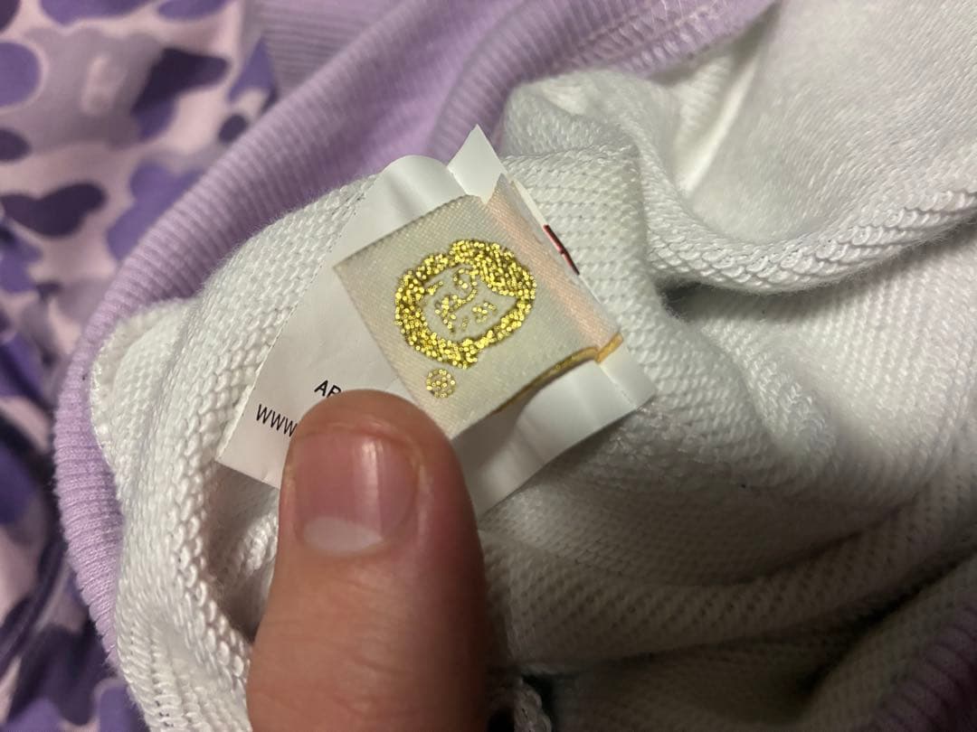 jose wong ジョセウォン　ダブルジップパーカー　パープル　2X