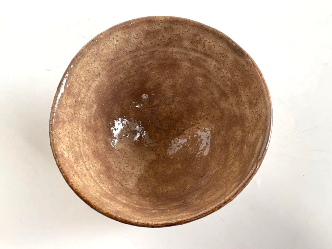 陶芸家　十二代　坂倉新兵衛　七十九翁　萩　茶碗　茶盌　萩焼　共箱　抹茶碗　最晩年