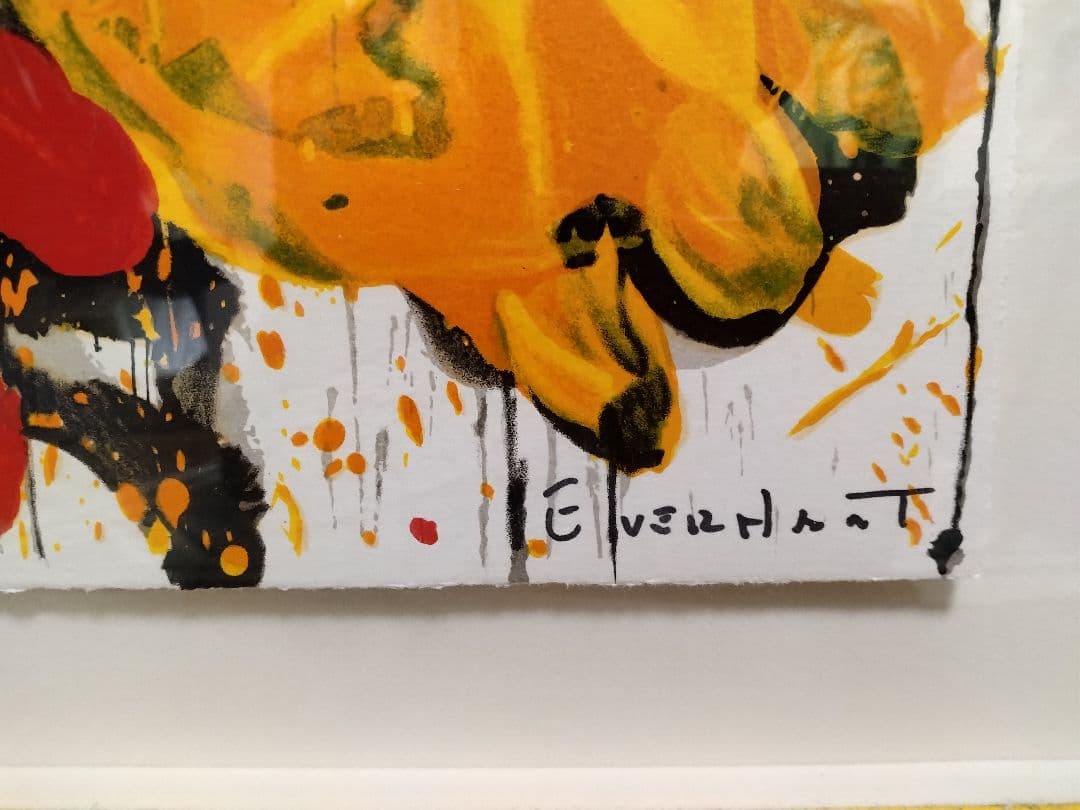 【希少】トム・エバハート「TO REMEMBER」リトグラフ ピーナッツ 保証書