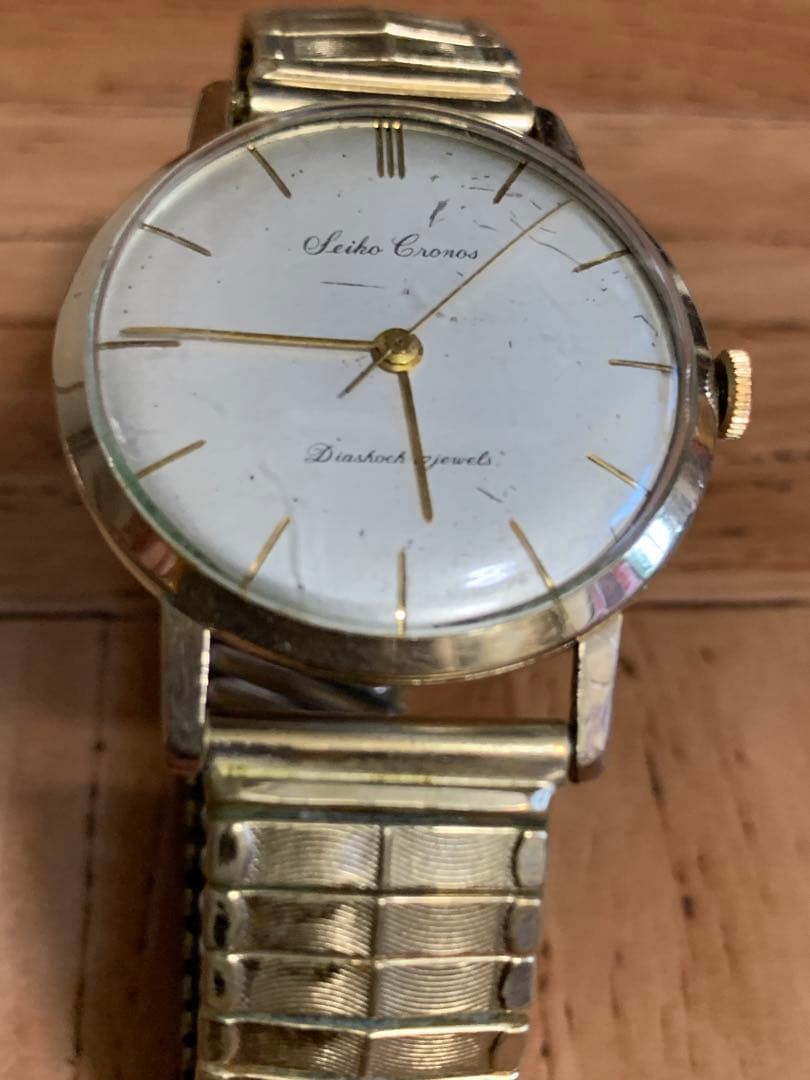 セイコー SEIKO クロノス 手巻き 腕時計 GP ゴ—ルド1966年代