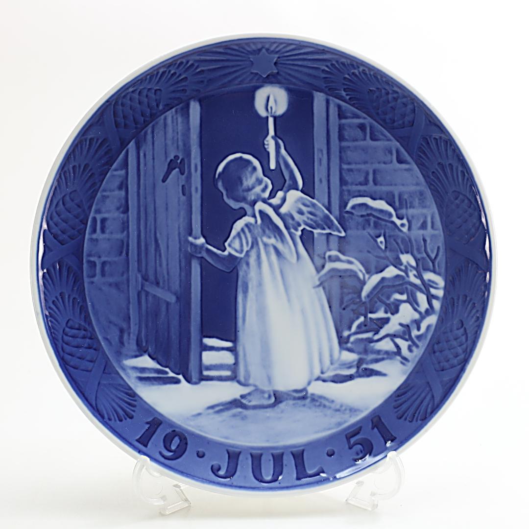 1951年 「クリスマスの天使」 イヤープレート ロイヤルコペンハーゲン 北欧