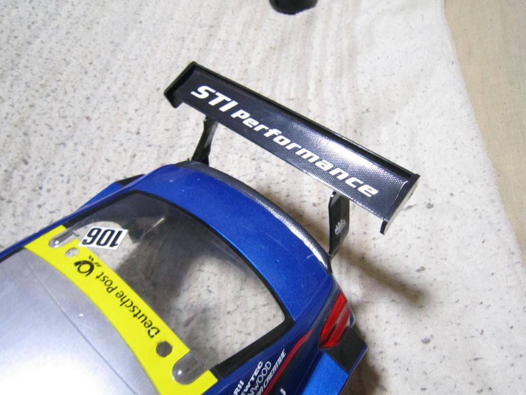 こんにちわんこそば専用　1/10 SUBARU BRZ GT300 R/Cカバー