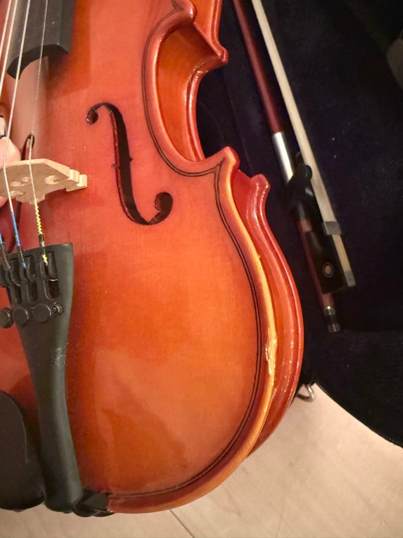 2024年5月購入　バイオリン　 1/10サイズ 　カルロジョルダーノ　ケース付