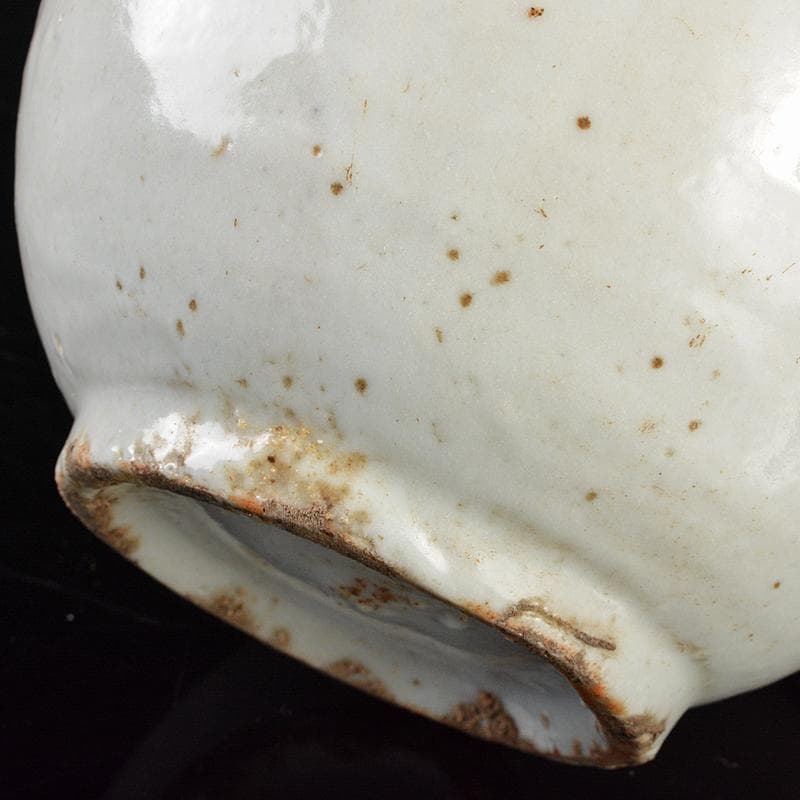 朝鮮　李朝　高麗白磁　染付　徳利　V　R5392