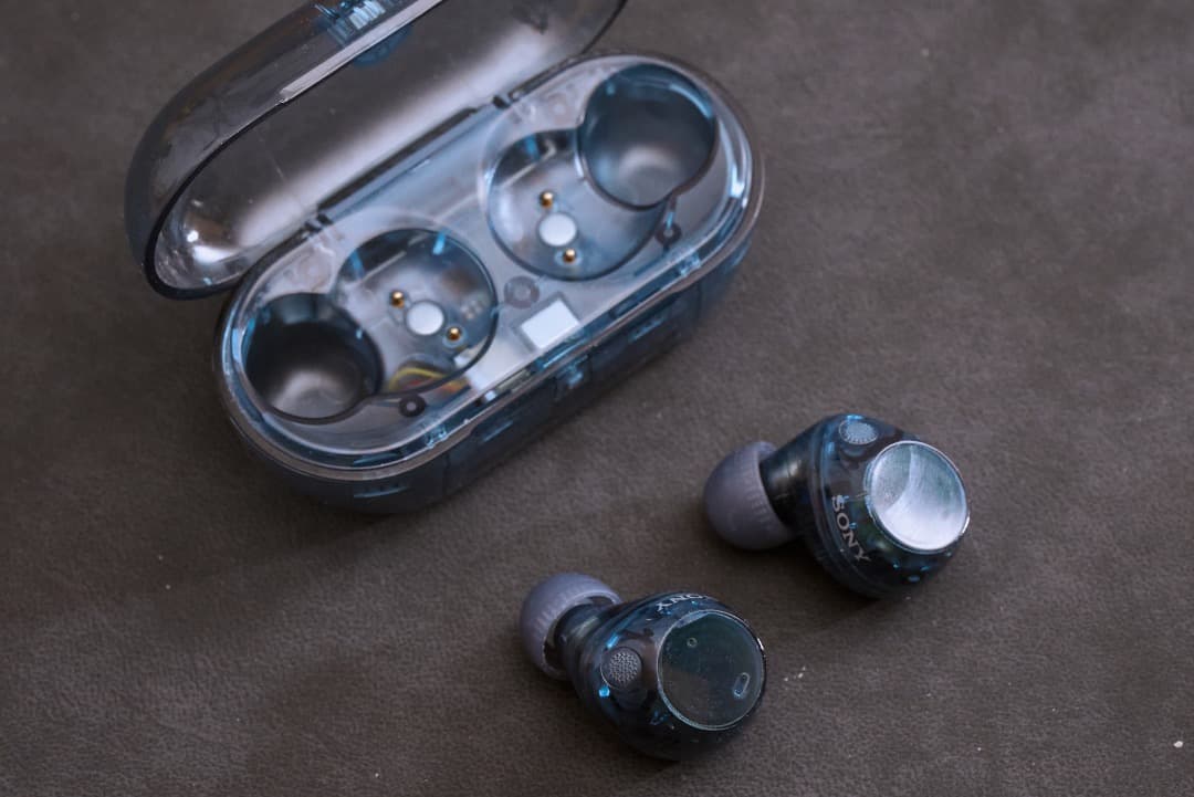 【極美品】SONY WF-C710N グラスブルー 箱・付属品完備 ソニスト購入