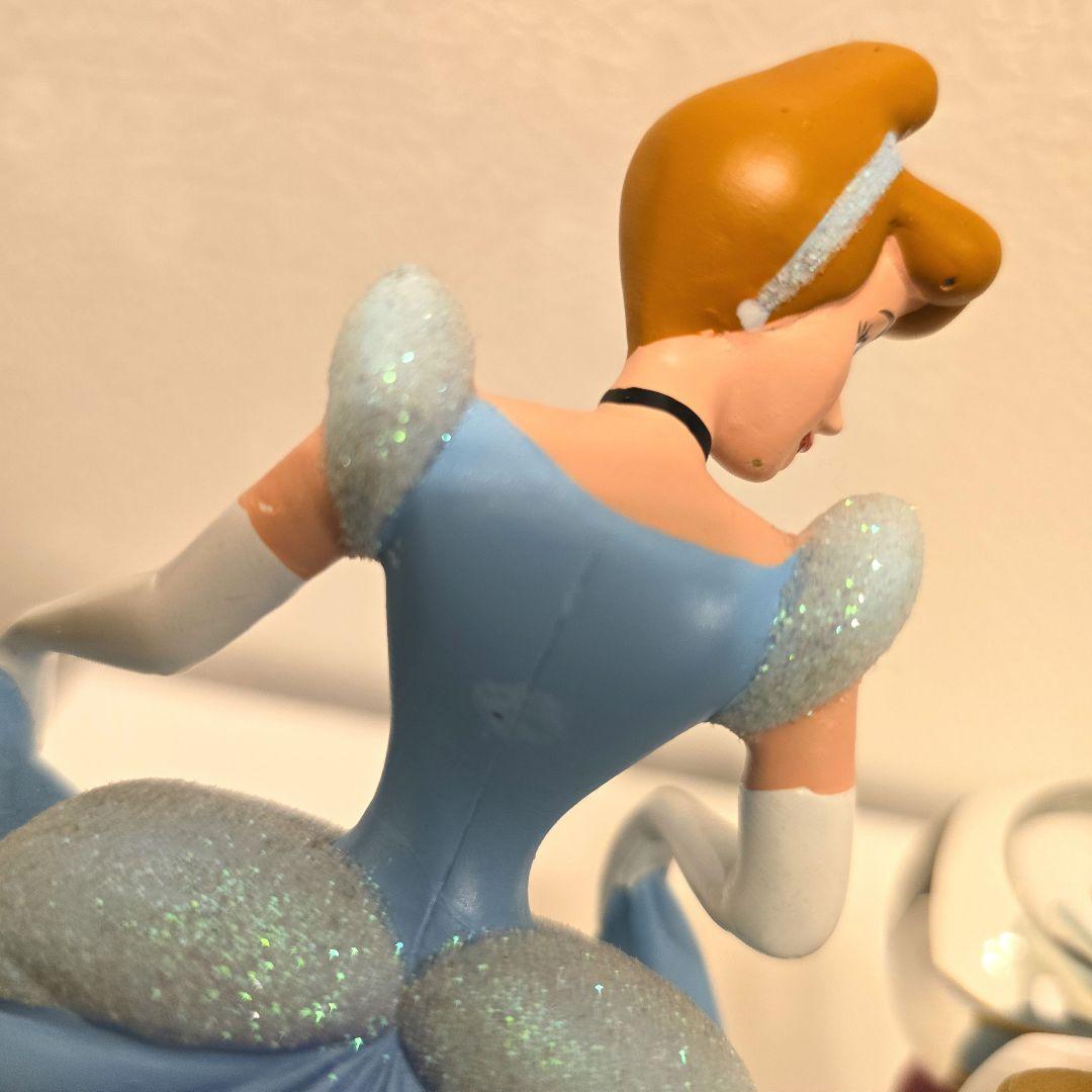 シンデレラ　オルゴール　スノードーム　スノーグローブ　置物　箱あり