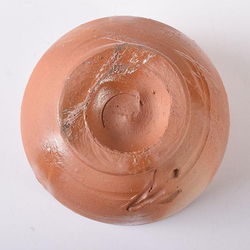 備前焼　人間国宝　藤原雄作　酒杯　共布　共箱　C　7570