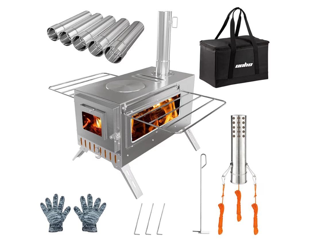 unho 薪ストーブ 収納バッグ付き一回使用品