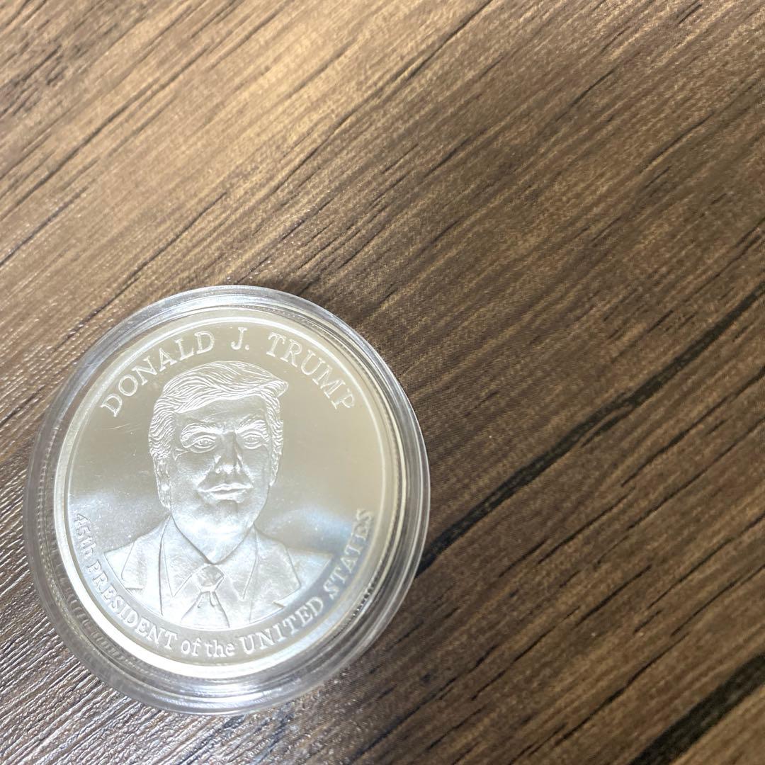トランプ大統領　銀　シルバー　メダル 　 5オンス 1オンス　2枚セット