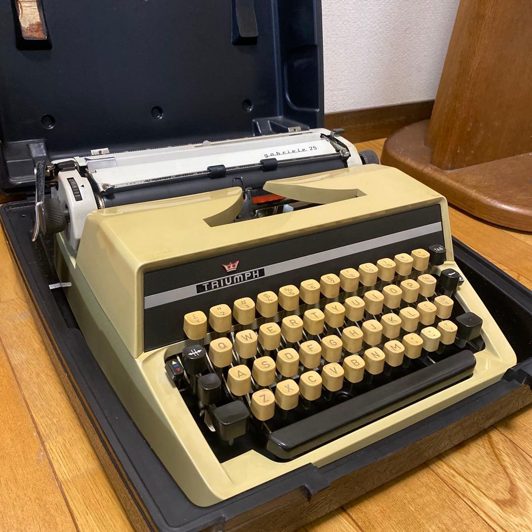 ［ケース付き］タイプライター 動作未確認