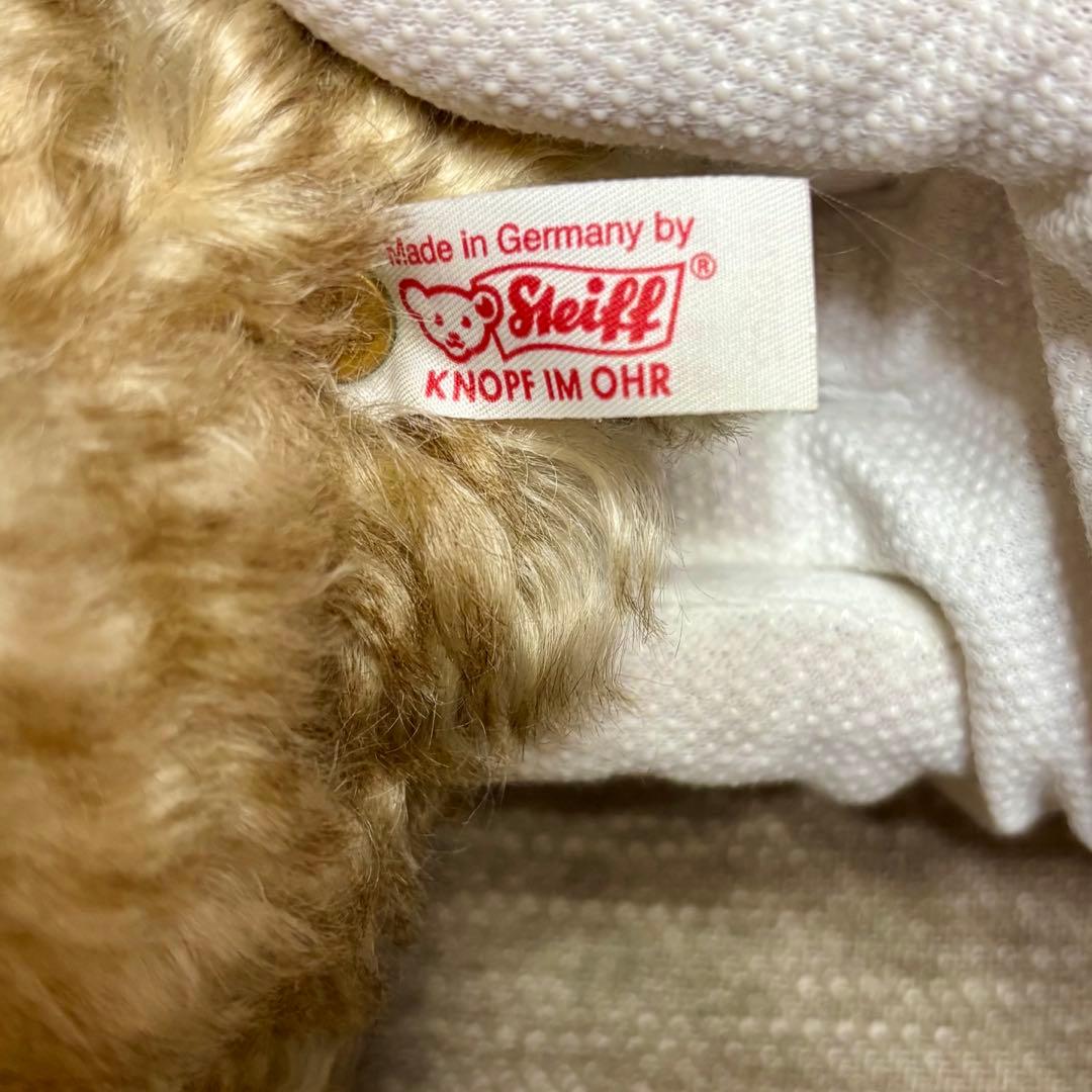 激レア品！シュタイフ ハイデルベルク テディベア メダル付きぬいぐるみ 白タグ