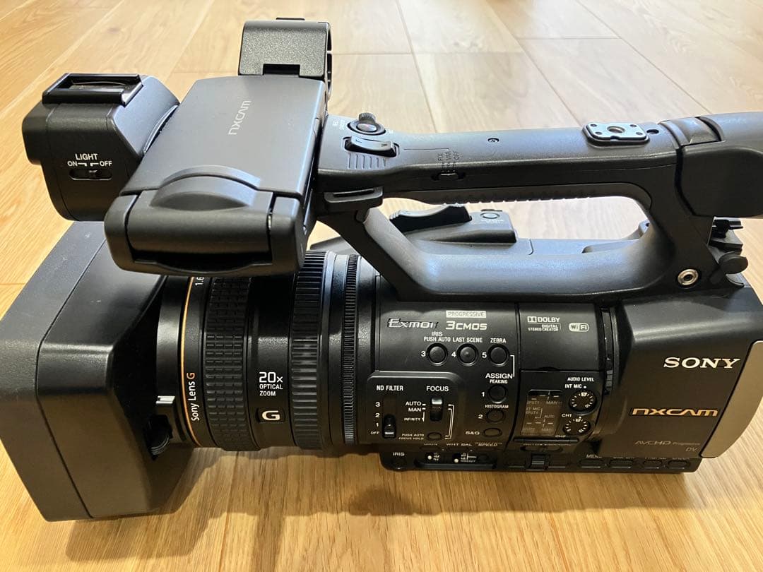 【カエサル】Sony HXR-NX3 1/3型フルHD3CMOS