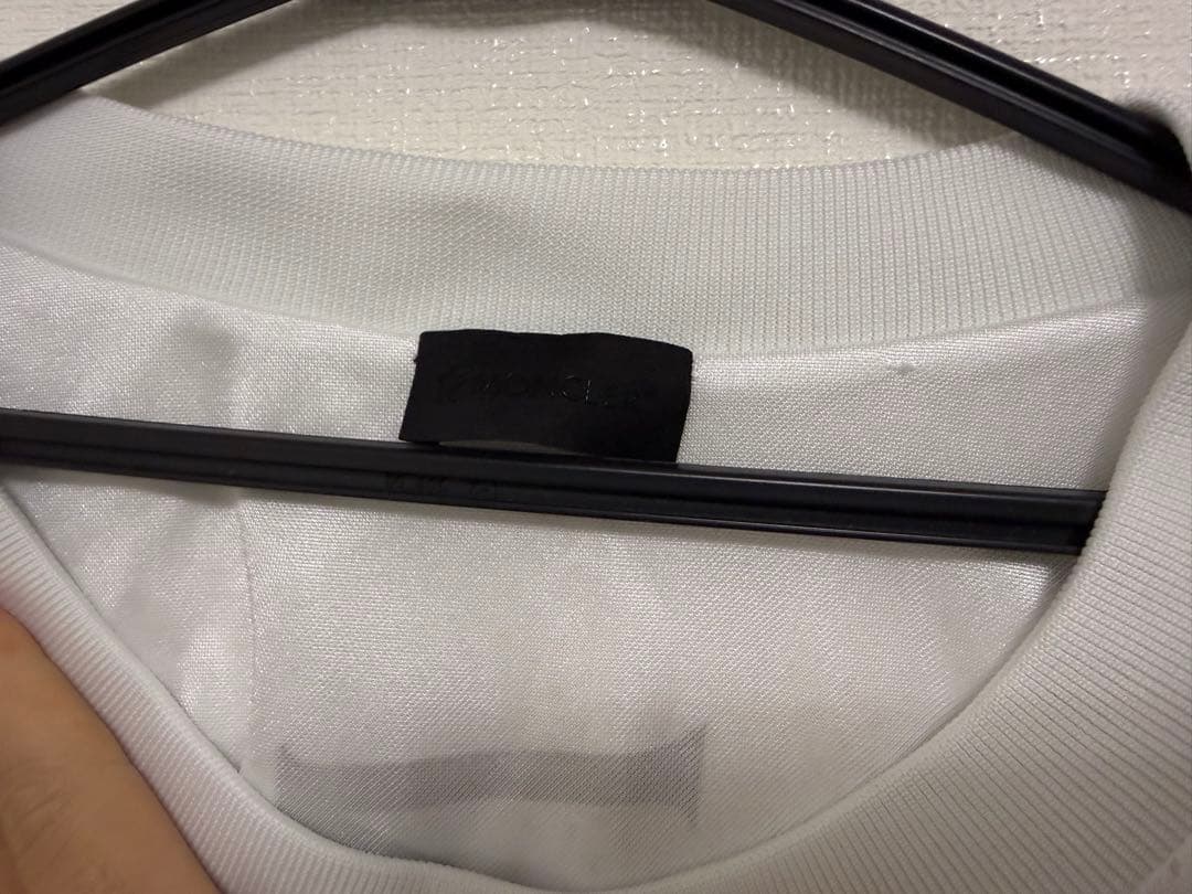 モンクレール　MONCLER ホワイトメッシュタンクトップ