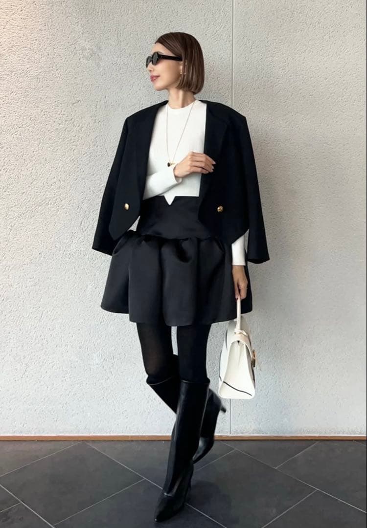 完売新品 公式購入 kamiyu カボチャパンツ ブラック