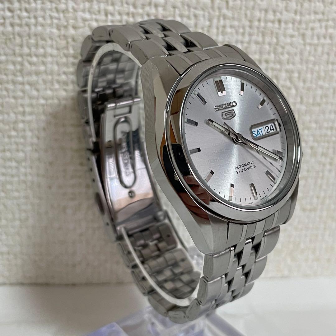 SEIKO5 7S26-01V0 裏スケ 自動巻き