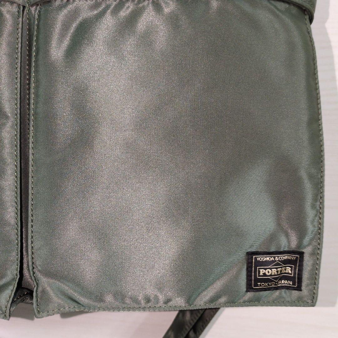 未使用品 ポーター タンカーショートヘルメットバッグオリーブグリーン バッグ