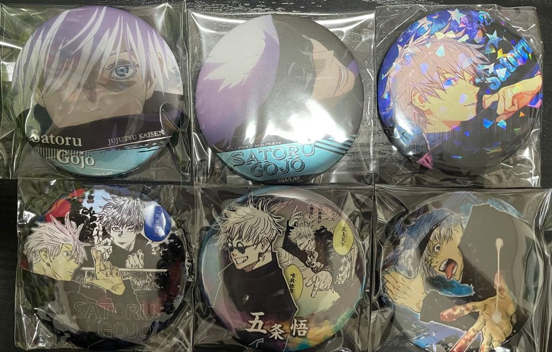 呪術廻戦 五条悟 缶バッジ