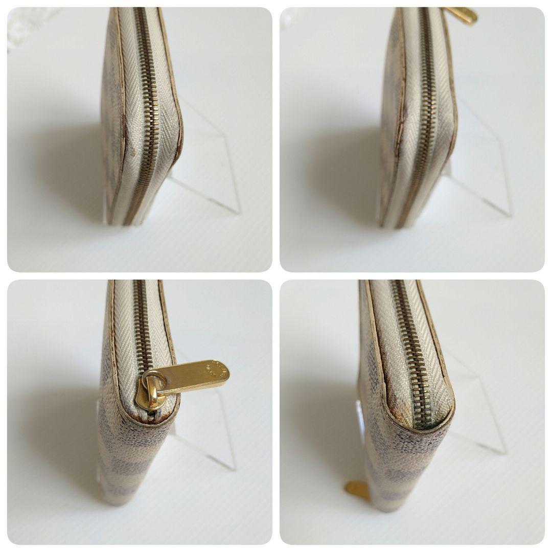 LOUIS VUITTON ジッピーパース ダミエ アズール ケース