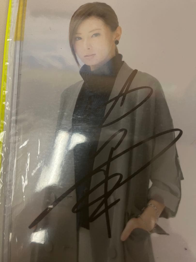 【北川景子】直筆　サイン入りポートレート写真