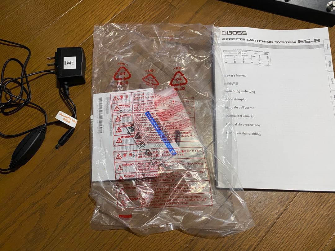 ギター BOSS ES-8 effects switching system