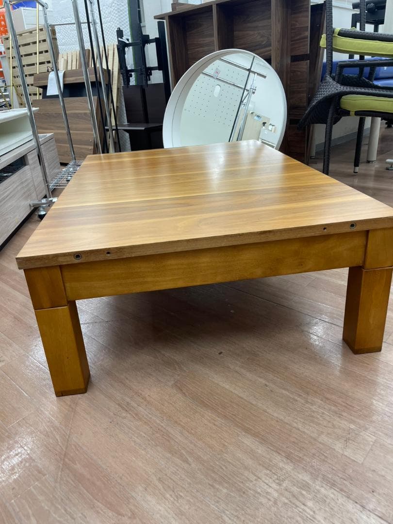 3段階 伸長式モダンデザインこたつテーブル