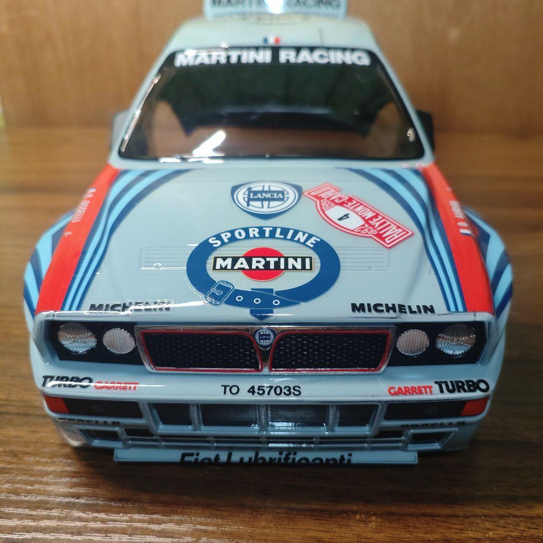 タミヤ　ランチアデルタ　ボディ　コルサグレイ