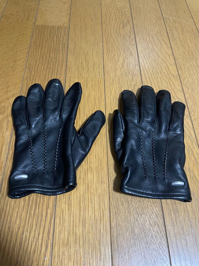 OUR LEGACY ブラックレザー　HIS GROVES