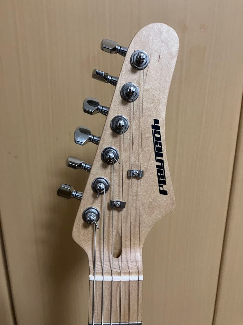 PlayTech テレキャスタータイプ エレキギター & ギター弦 2セット