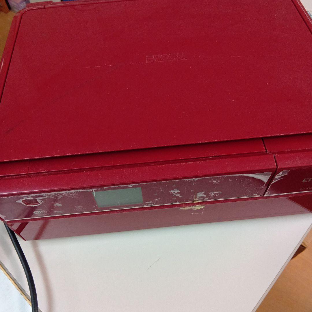 EPSON EP-804AR インクジェットプリンター レッド