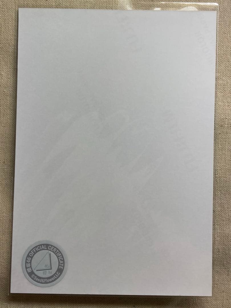 【谷 】櫻坂46 谷口愛季 「夏の近道」MV衣装 直筆サイン入り生写真