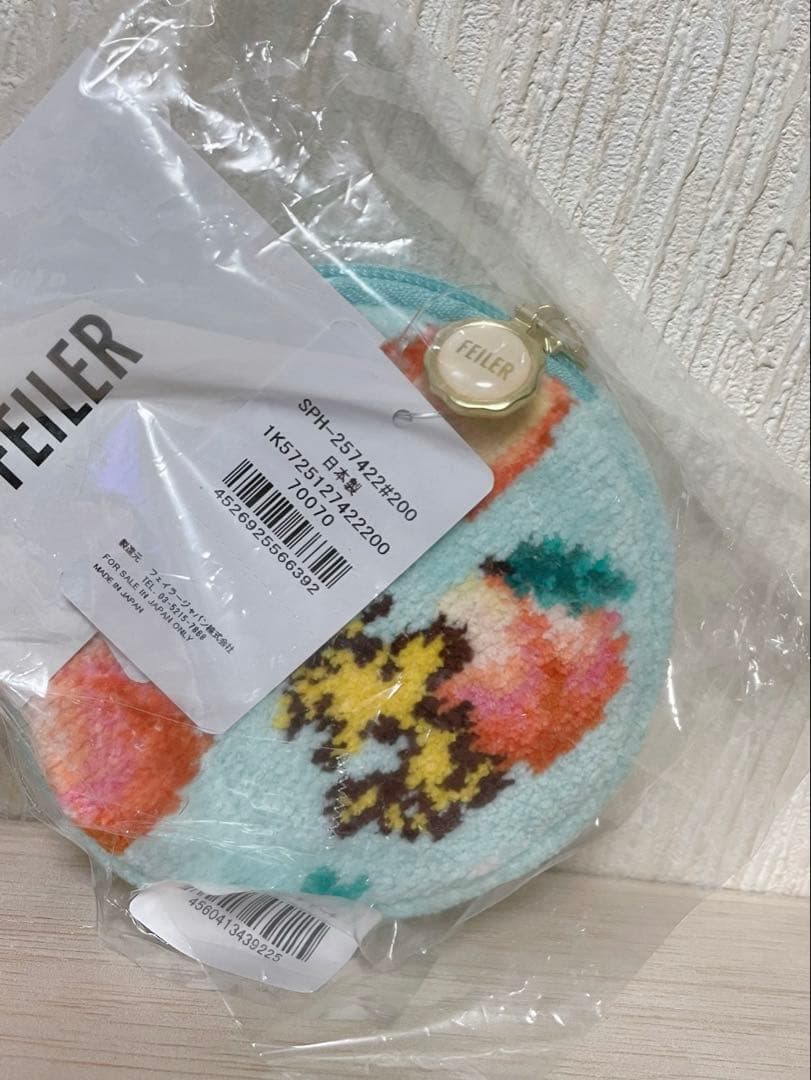 匿名配送　フェイラー　スヌーピー　ピーチ　サークルポーチ